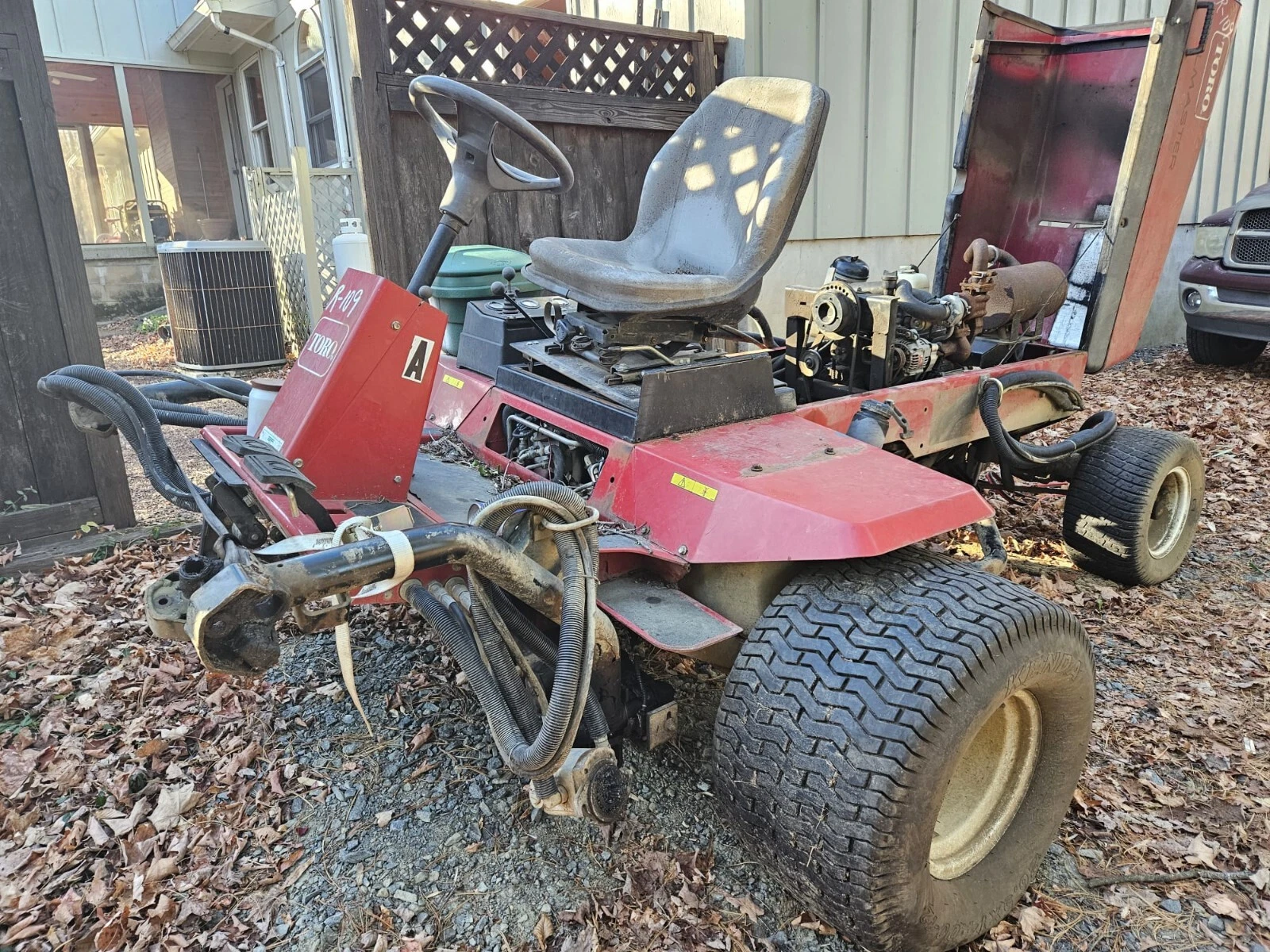 2006 Toro Reelmaster 5500-D Full Parting Out.