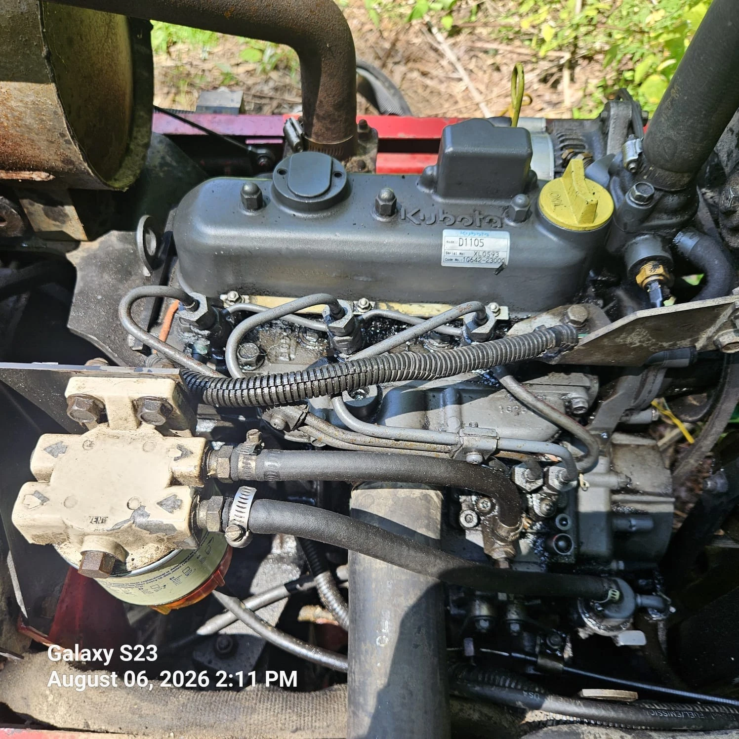 Kubota D1105 Diesel Engine